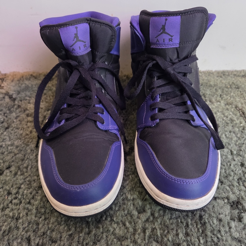Air Jordan 1 - Retro Mid - Dark Concord - 2013 - Gently Pre- Loved - Picture 5 of 11